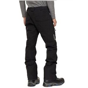 Burton Snowboarding Cargo Pants Mens/womens Vented Gray Insulated -flaw size M